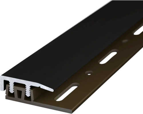 Eindprofiel professioneel design zwart 21 mm x 0,9 m