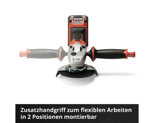 Einhell Power X-Change AXXIO 18/125 accu haakse slijper, zonder accu en lader