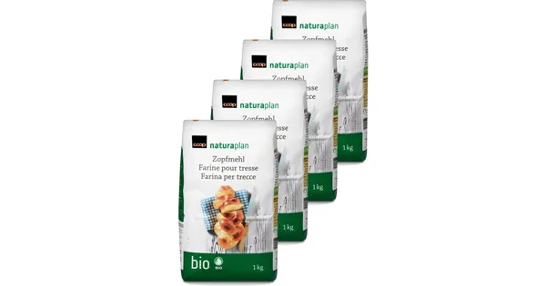 Naturaplan Bio Zopfmehl 4x1kg