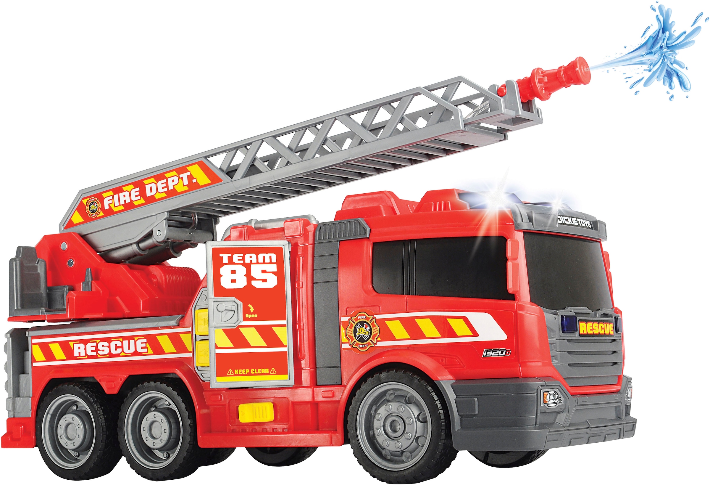 Dickie Toys Spielzeug-Feuerwehr »Fire Fighter - Feuerwehrauto« mit Wasserspritze