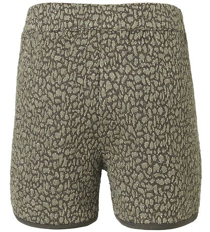 Rosemunde Shorts - Oliven Grøn m. Guld