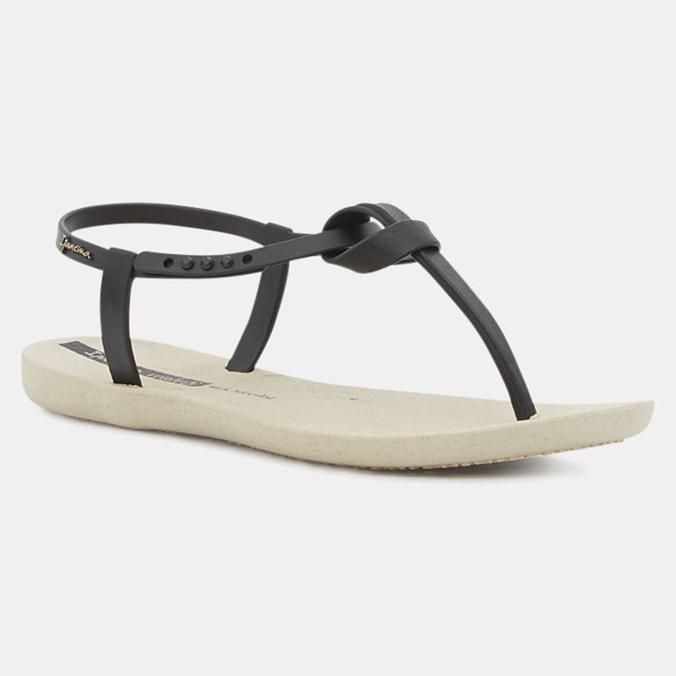 Ipanema Sandales tongs Confetti en matière recyclée beige/noir