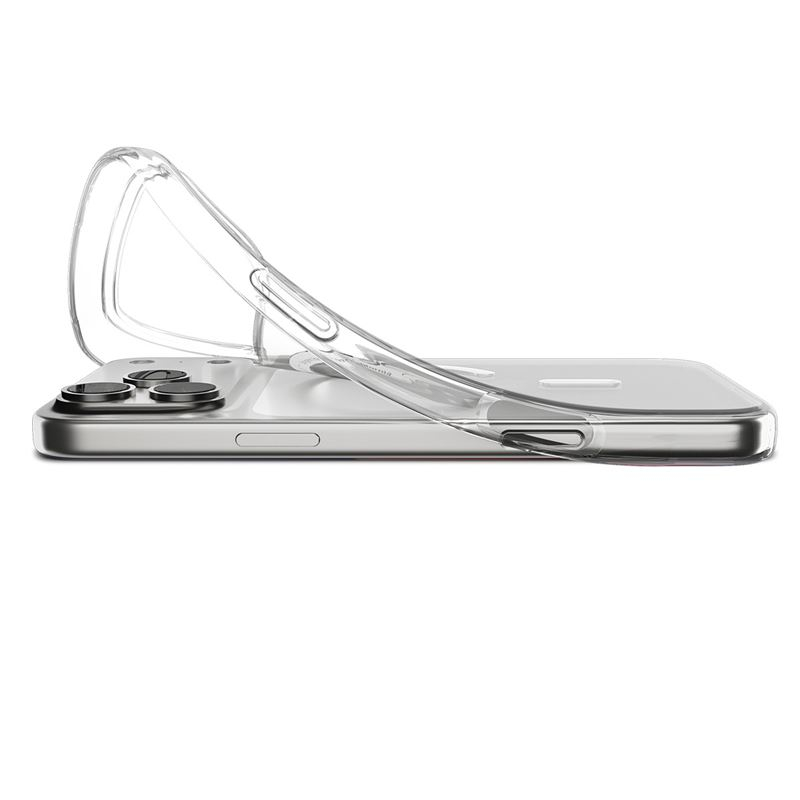 iPhone 17 Pro Max MagSafe Liquid Crystal Case Gummi Hülle (ACS10394) - Crystal Clear (Transparent)