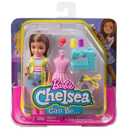 Barbie Chelsea-Karrierepuppe mit passendem Berufe Outfit und zugehörigem Zubehör