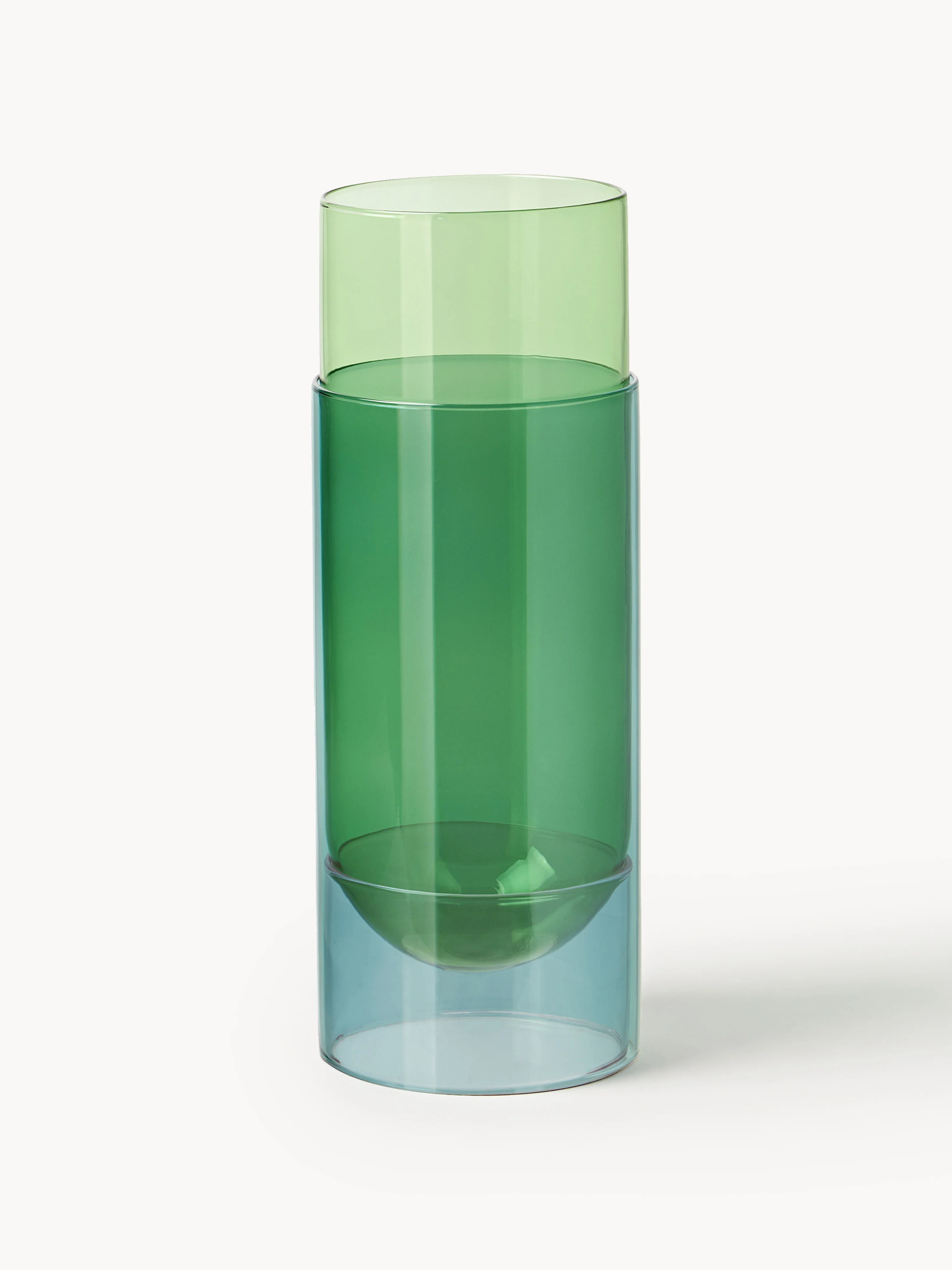 Mondgeblazen vaas Bouquet Tube, H 27 cm