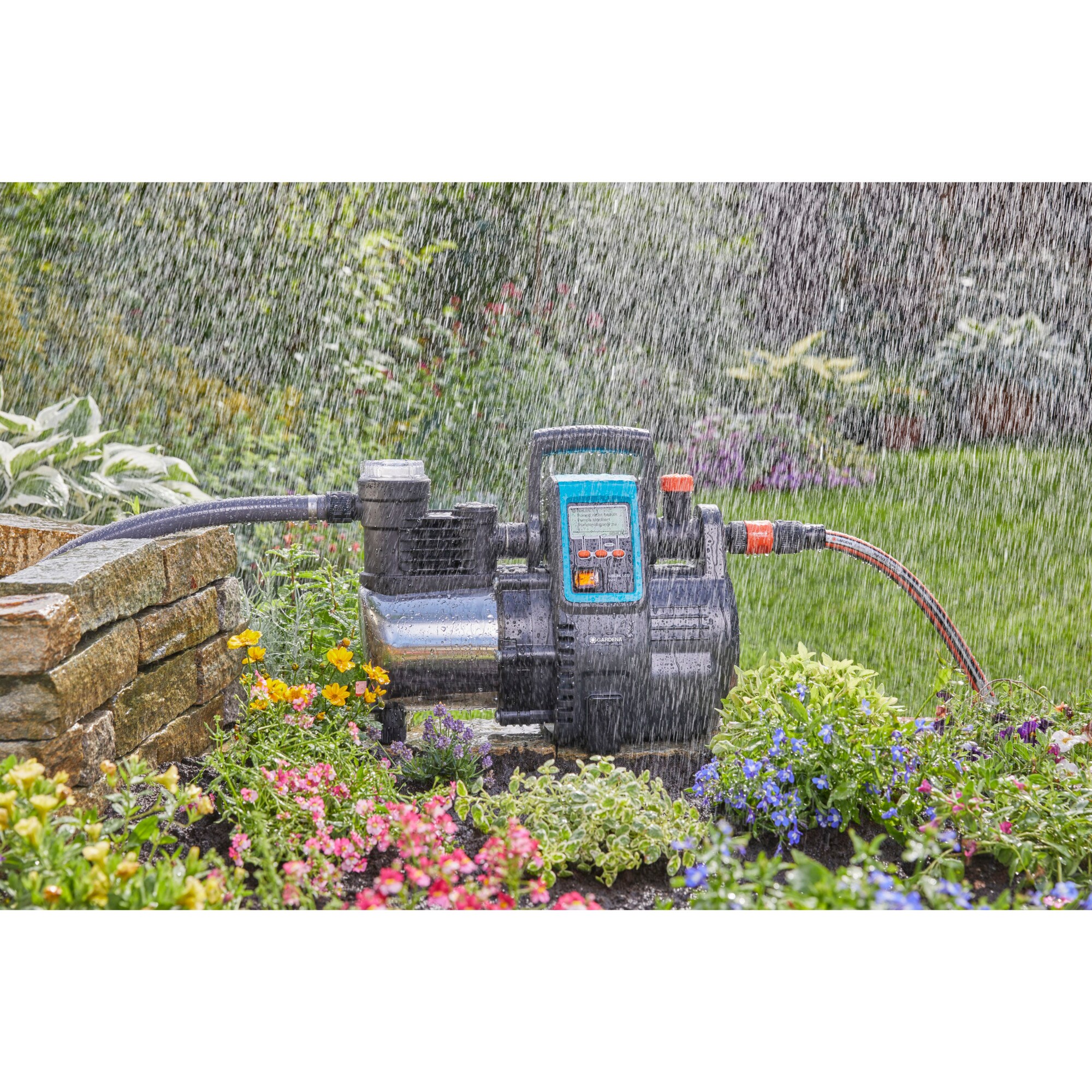 GARDENA Pumpe Haus- & Gartenautomat 6000/6 LCD inox
