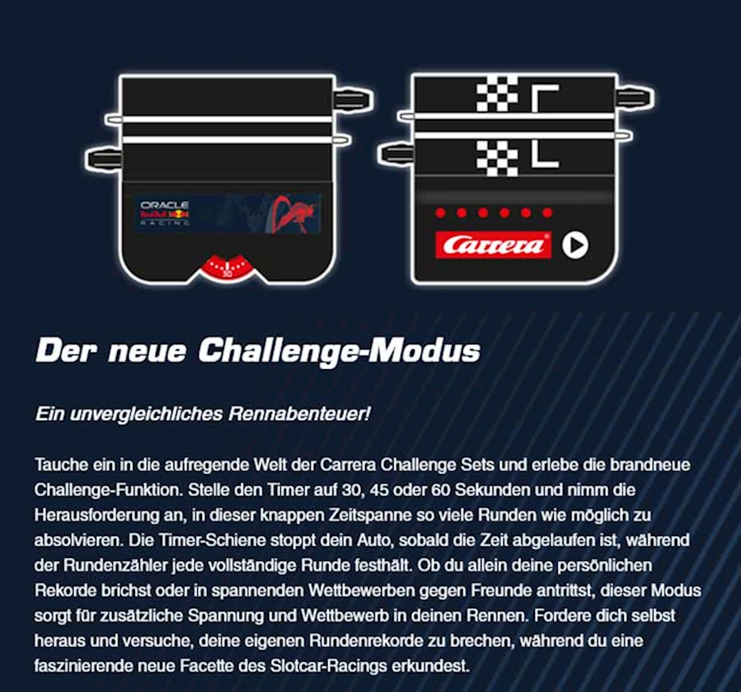 (6m) Formel 1 Rennbahn Spielzeug Rennstrecke inkl. 1 Fahrzeug (68002) - GO! Challenger Formula Highspeed