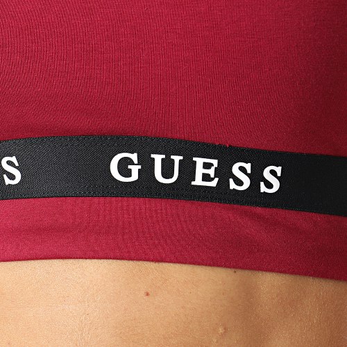 Brassière Femme V2YP12 Bordeaux