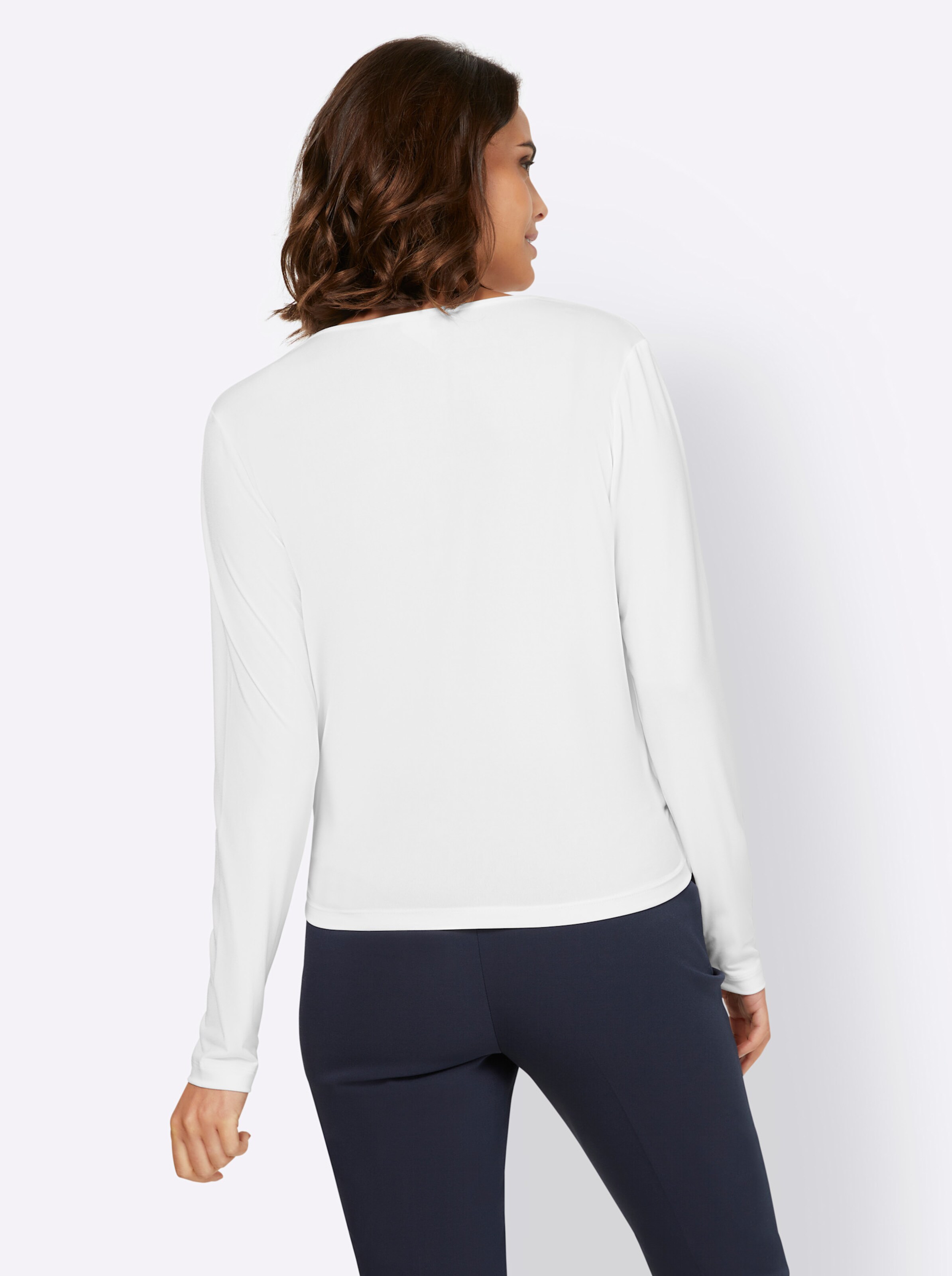 heine Wickelshirt in ecru