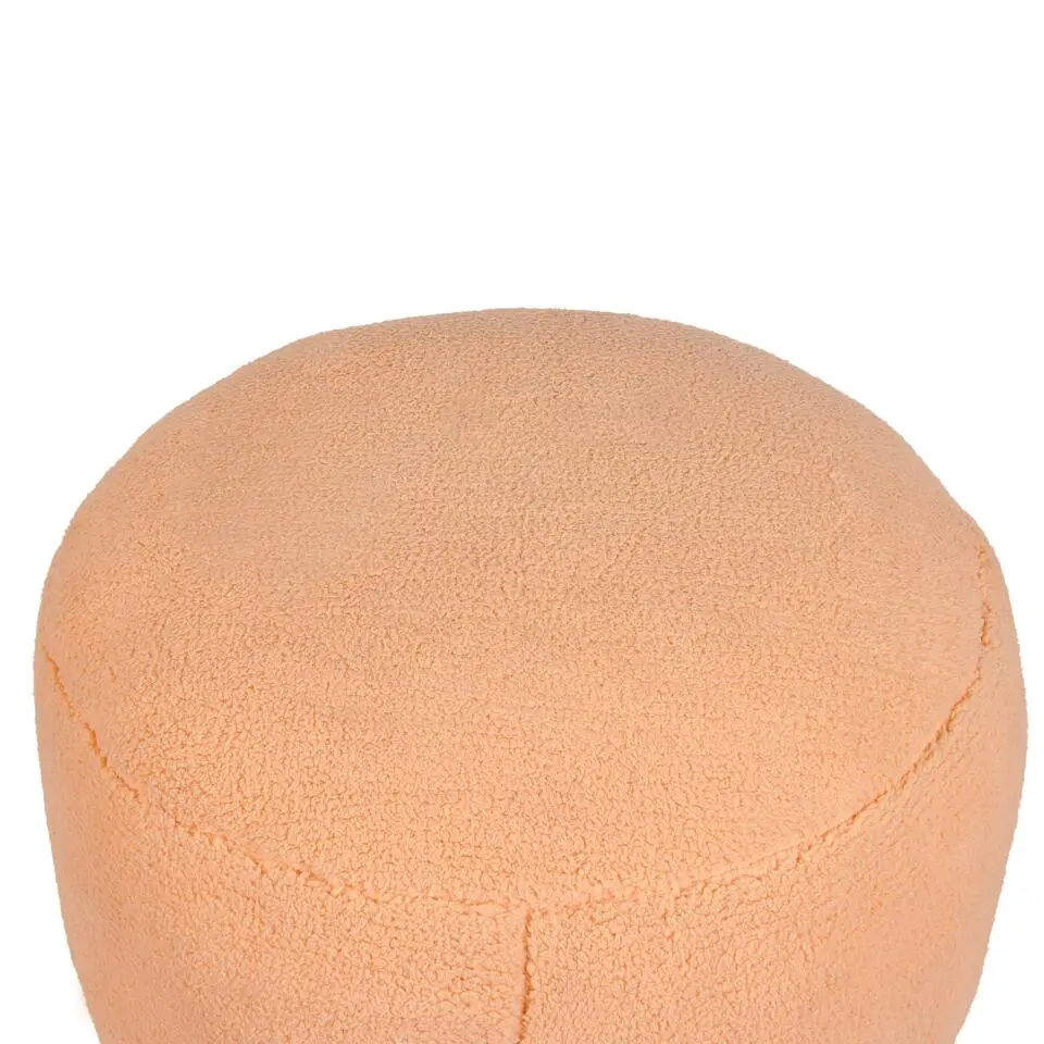ADLANA - Poef - Oranje - Stof