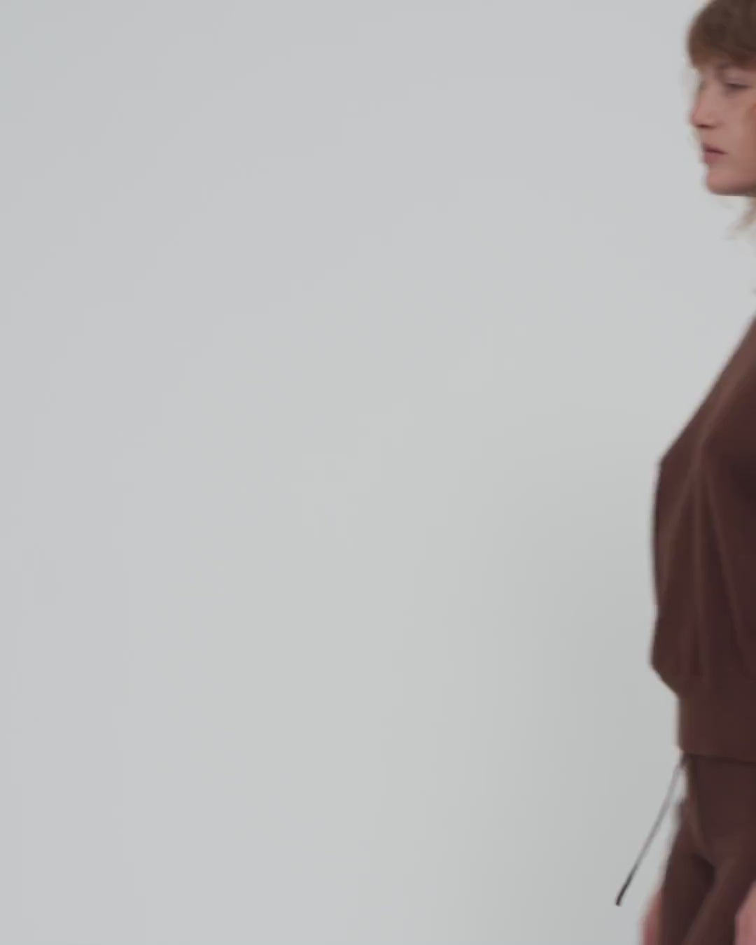 COTTON<br>Soft Knit Boxy Crewneck Sweater