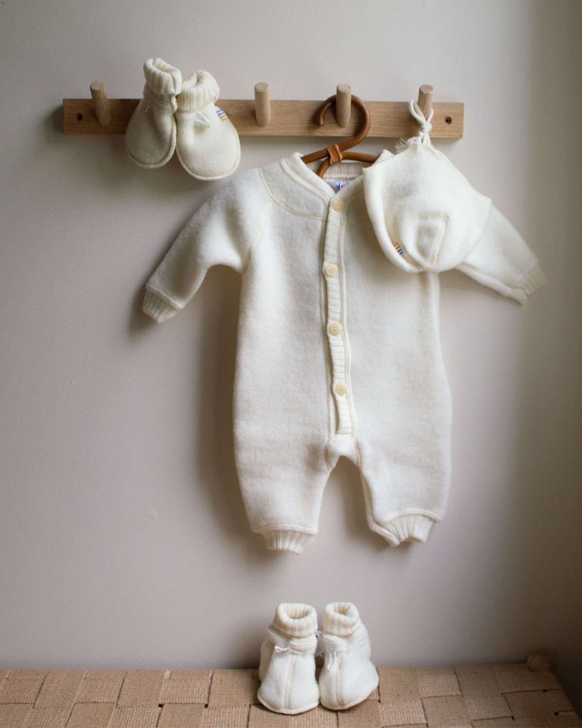 Babylue i tykk ullfleece – 100% Merino – Heavy Basic