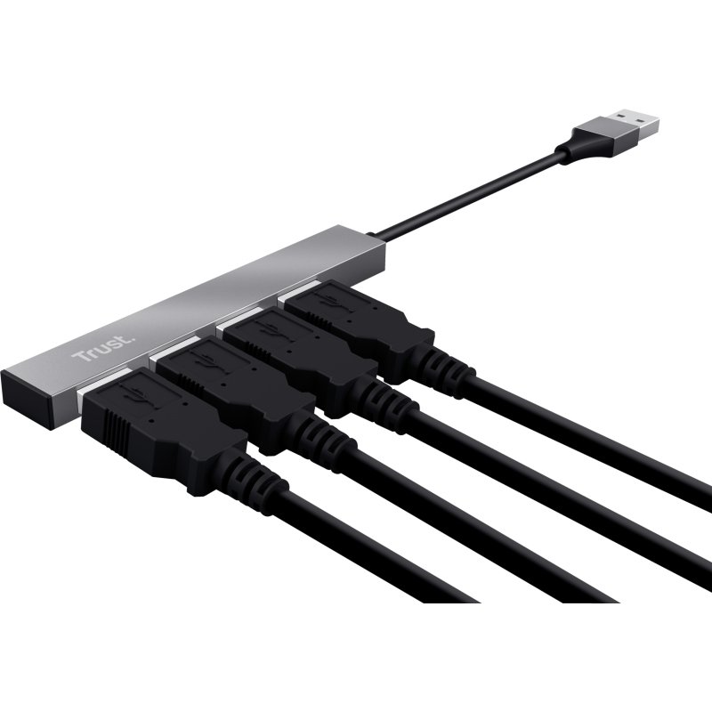 Trust Halyx USB 2.0 480 Mbit/s Aluminium