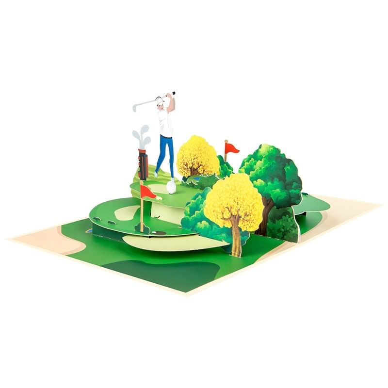 ekapop - Sport 3D wenskaart (verschillende ontwerpen)