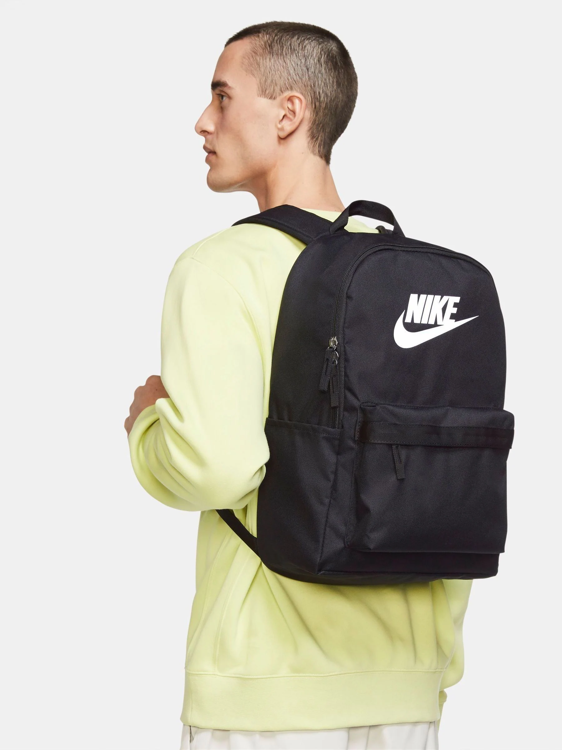 Zwart - Nike Heritage rugzak (25 L)