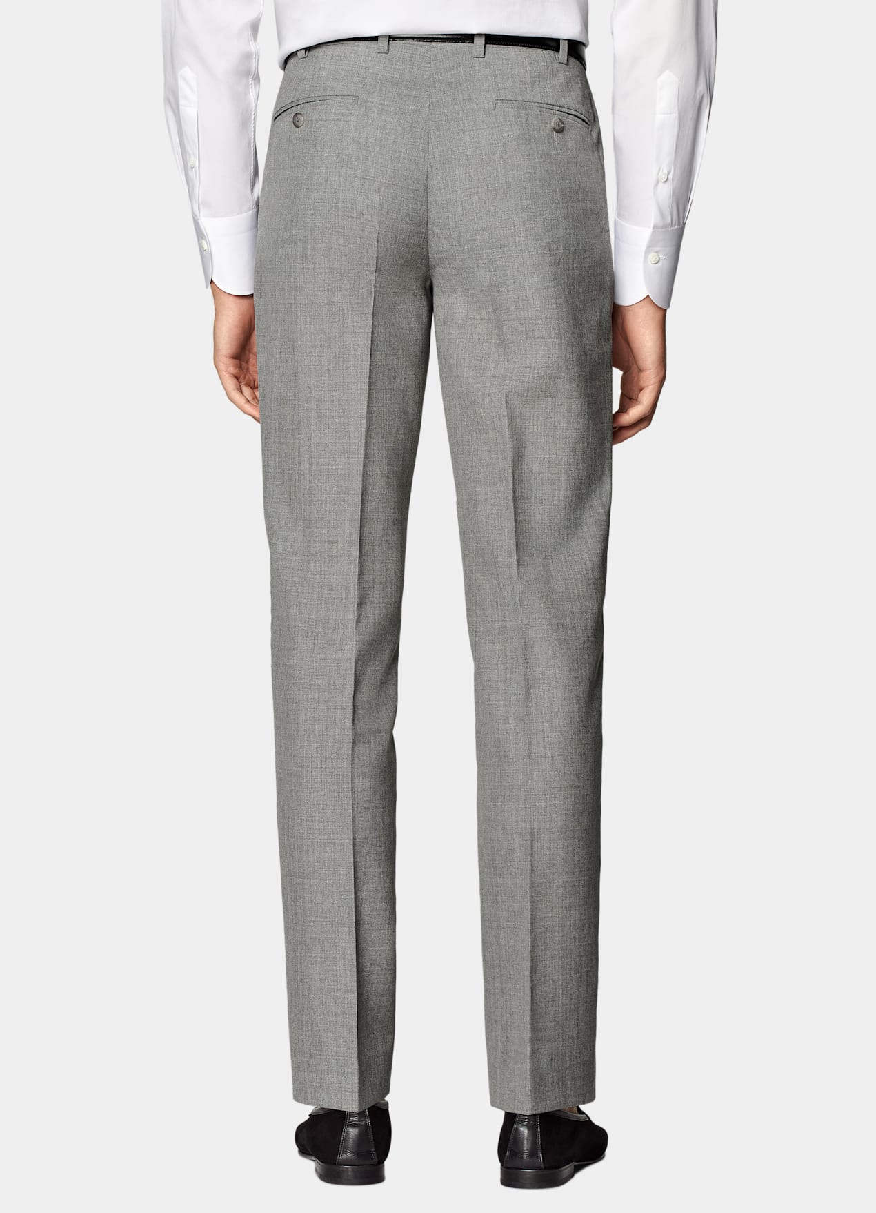 Costume Perennial Lazio coupe Tailored gris clair
