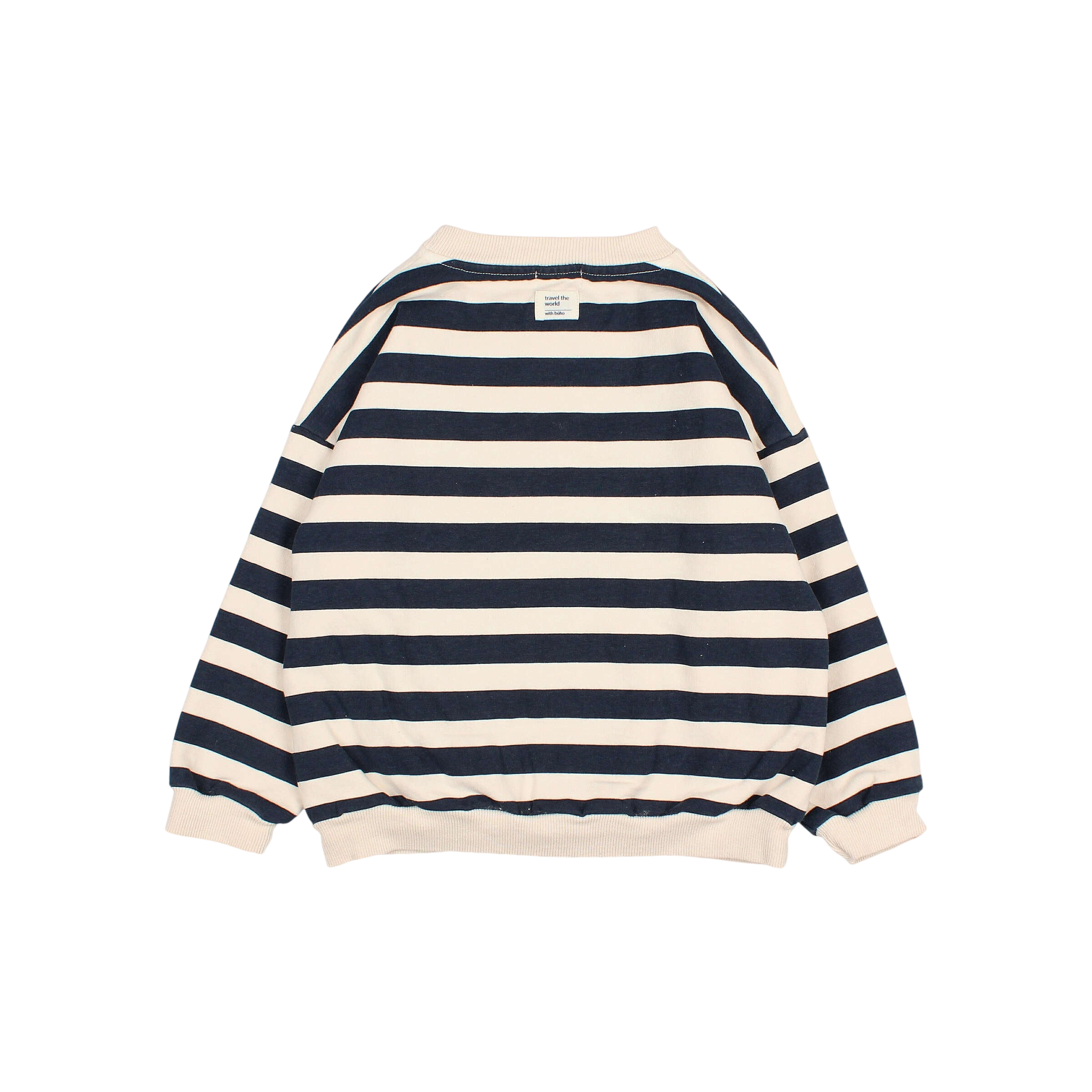 Sweatshirt Stripes Ivory