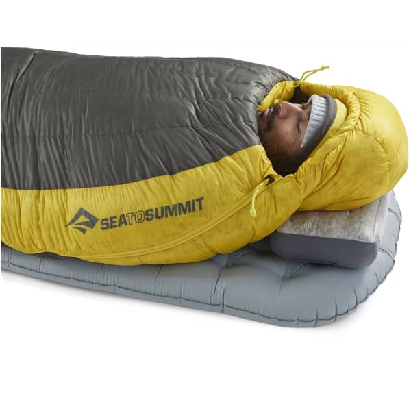 Sac de couchage SEA TO SUMMIT SPARK -1C/30F DOWN SLEEPING BAG LONG BLACK/YELLOW