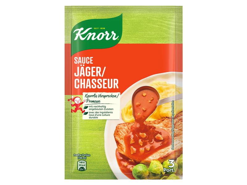 Knorr Jäger Sauce 30 g Ideal für exotische Gerichte