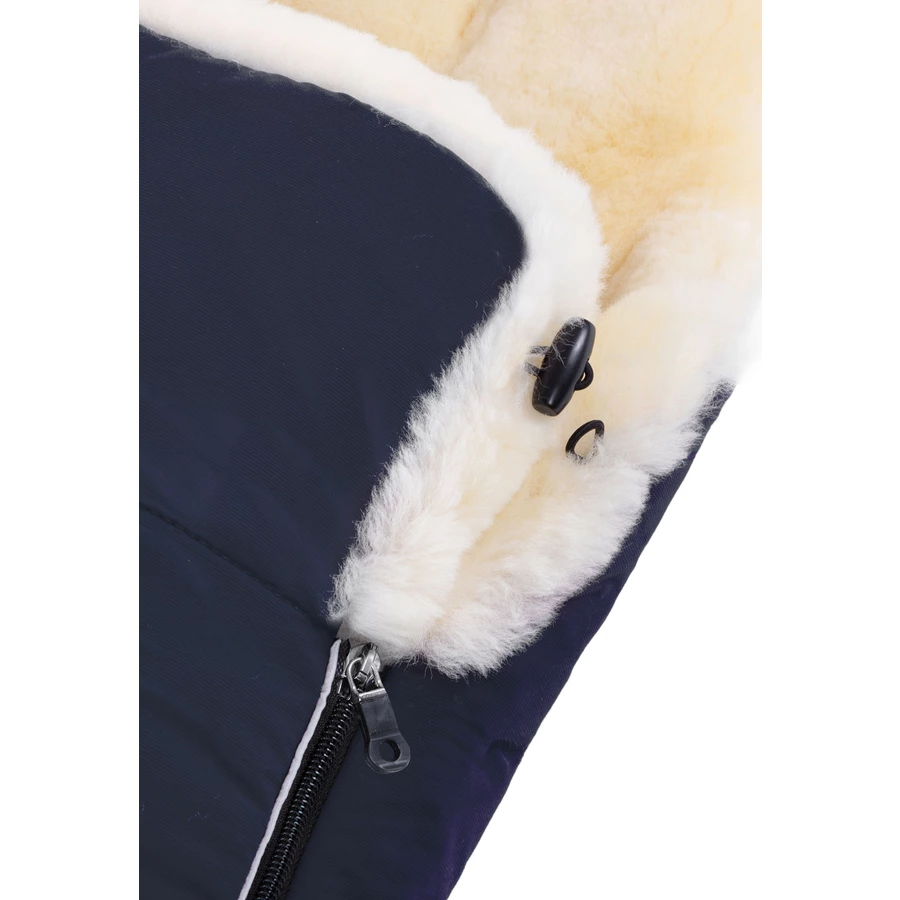 Werner Christ Baby Fußsack AROSA LUXE navy
