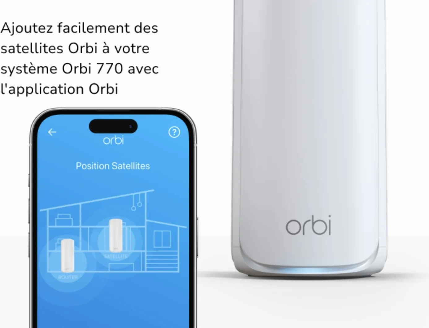 Netgear Orbi RBE770-100EUS Répéteurs WiFi