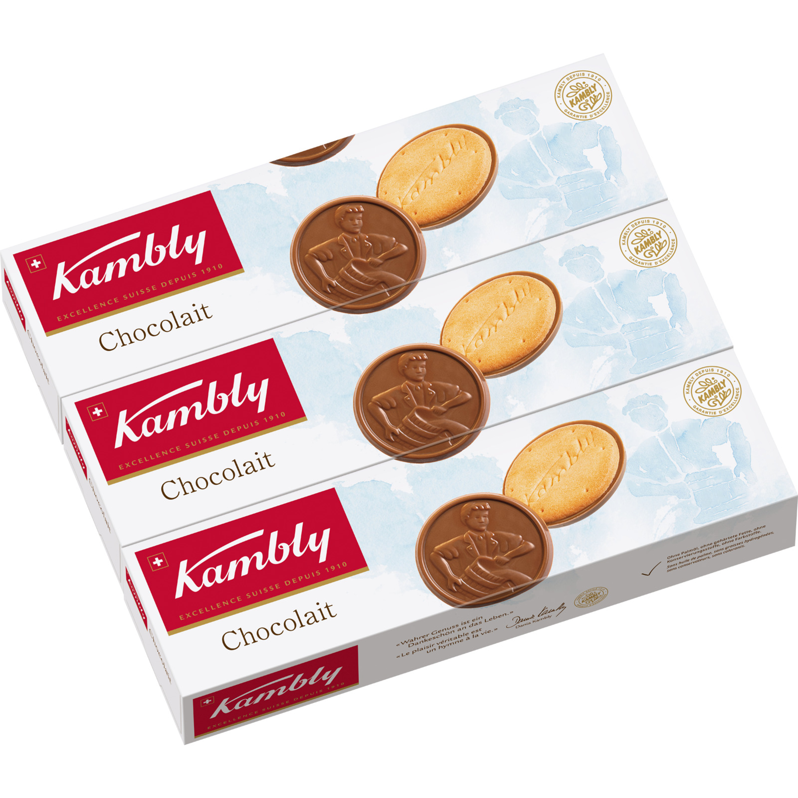Kambly Chocolait 3 x 100 g
