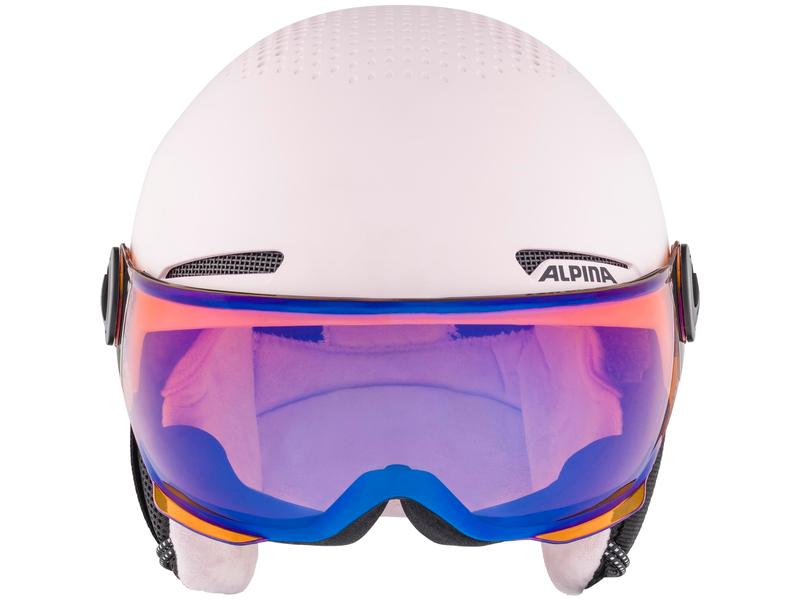 alpina Helm Zupo Visor Q-Lite Hellrosa, S Kinder-Hartschalenhelm