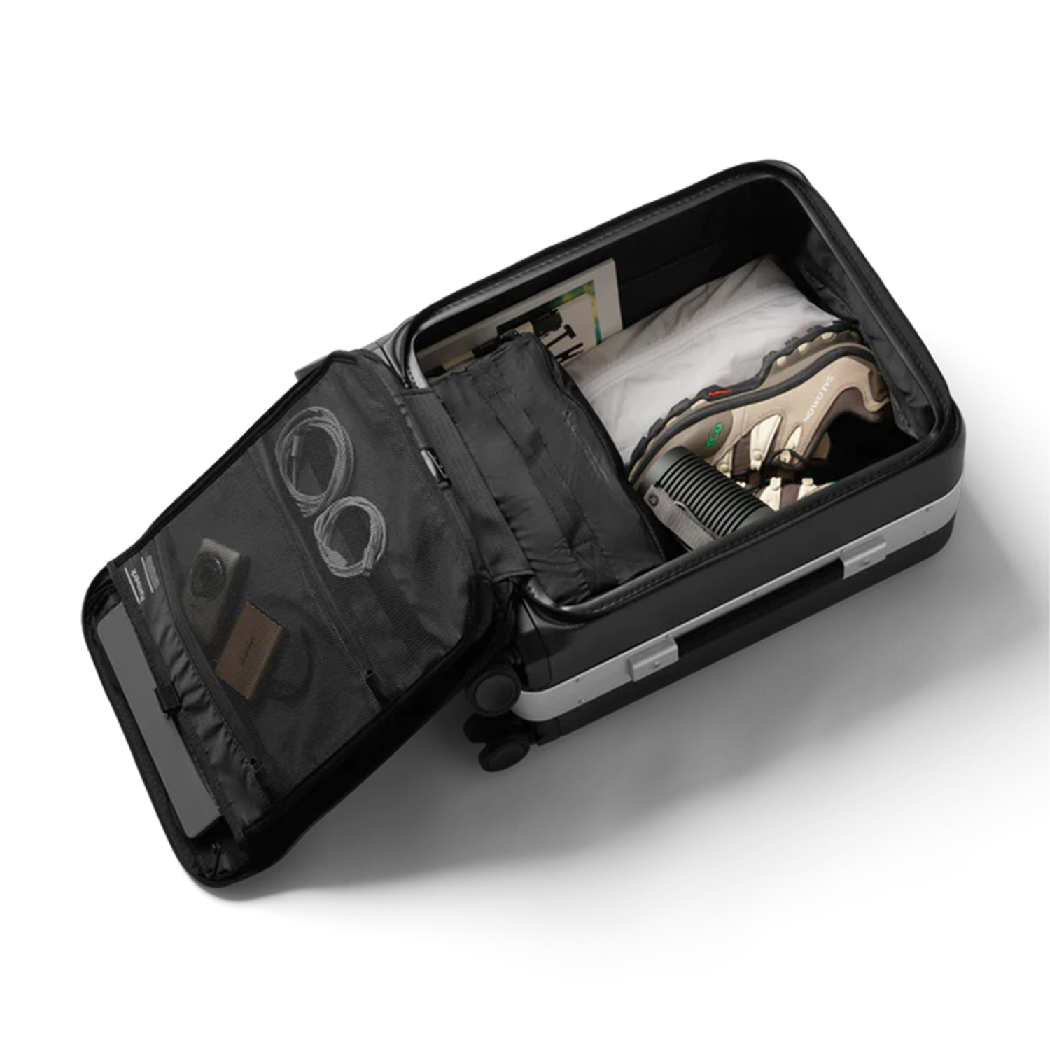DB Journey Ramverk Pro Front-Access Carry-On silver