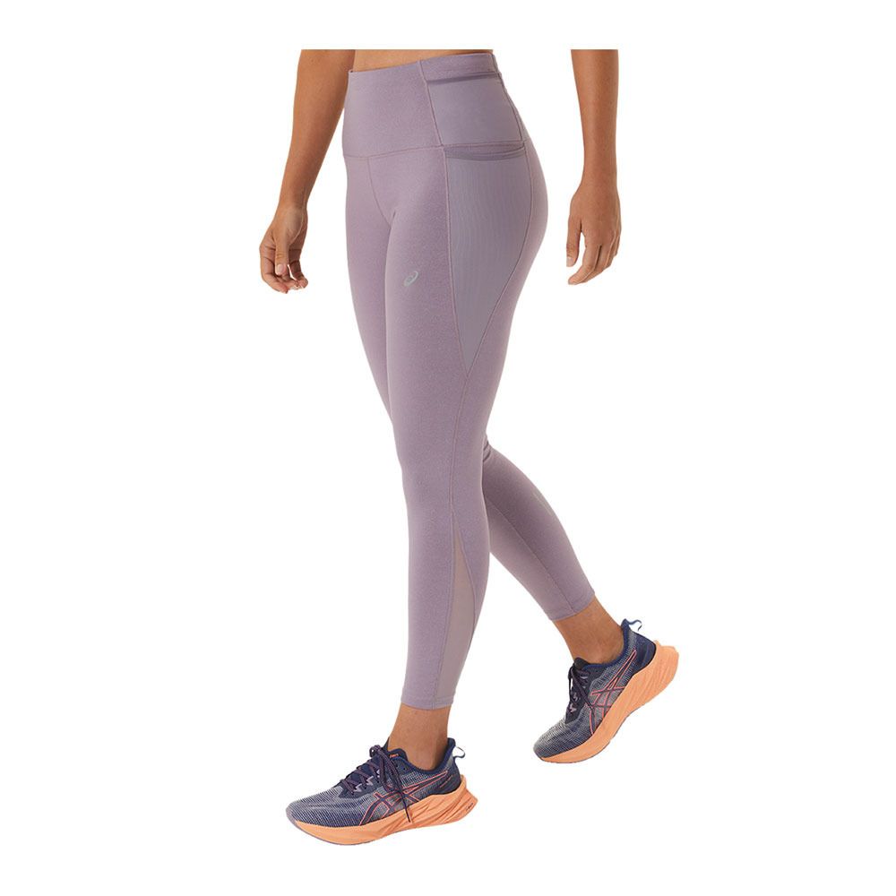 Asics DISTANCE SUPPLY 7/8 - Legging Femme violet quartz heather