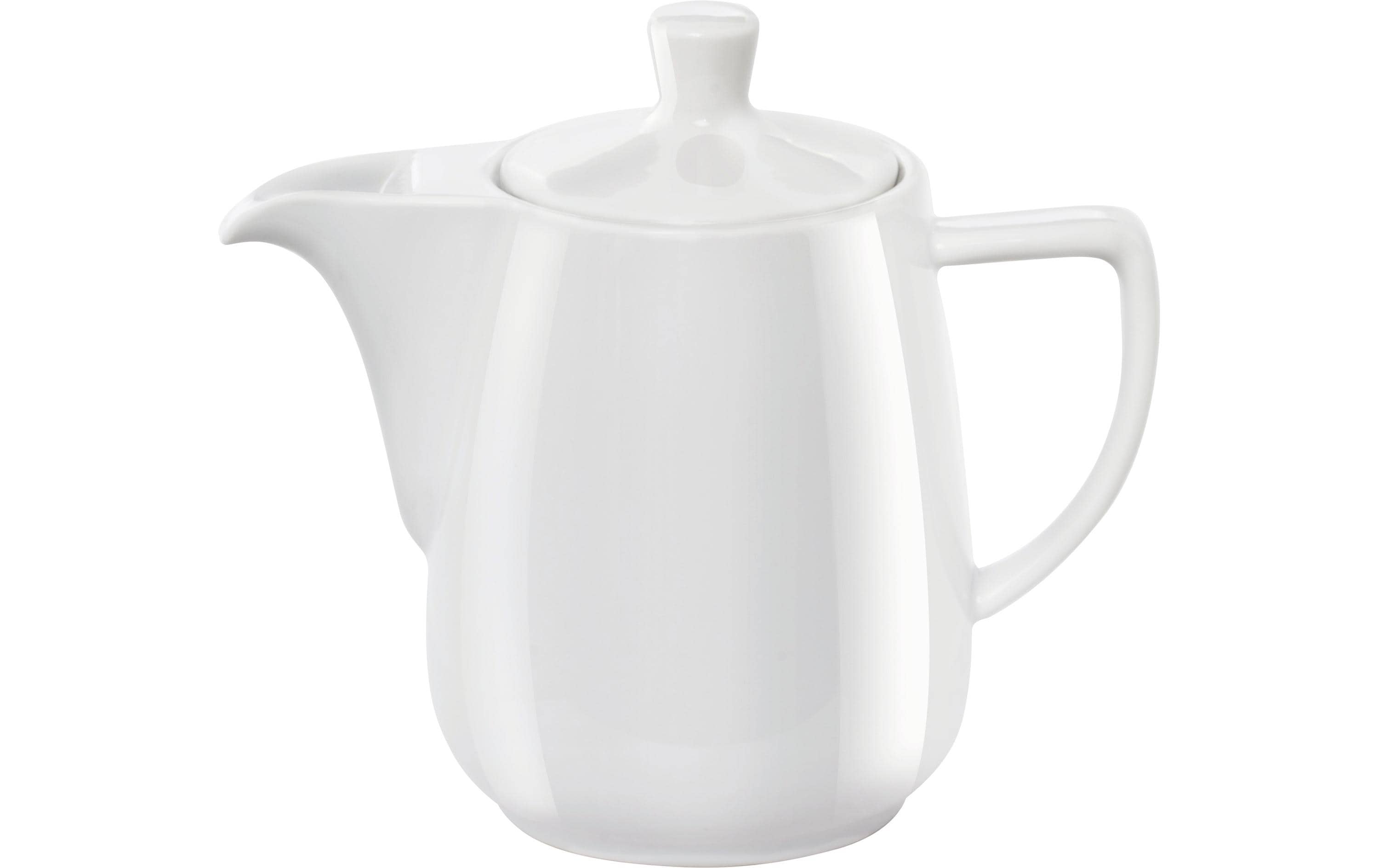 Kaffeekanne 0.6 l, WeissPorzellankanne