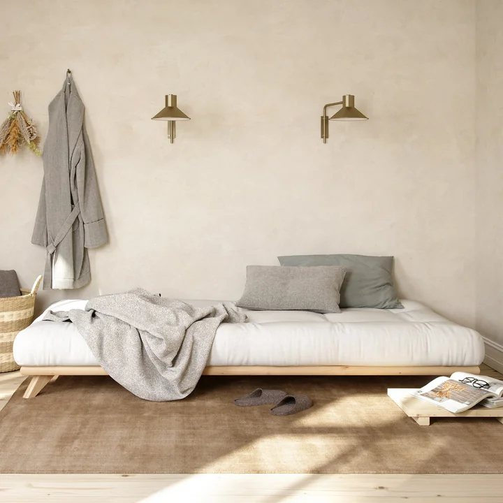 Karup Design - Senza Bett 90 x 200 cm, Kiefer natur