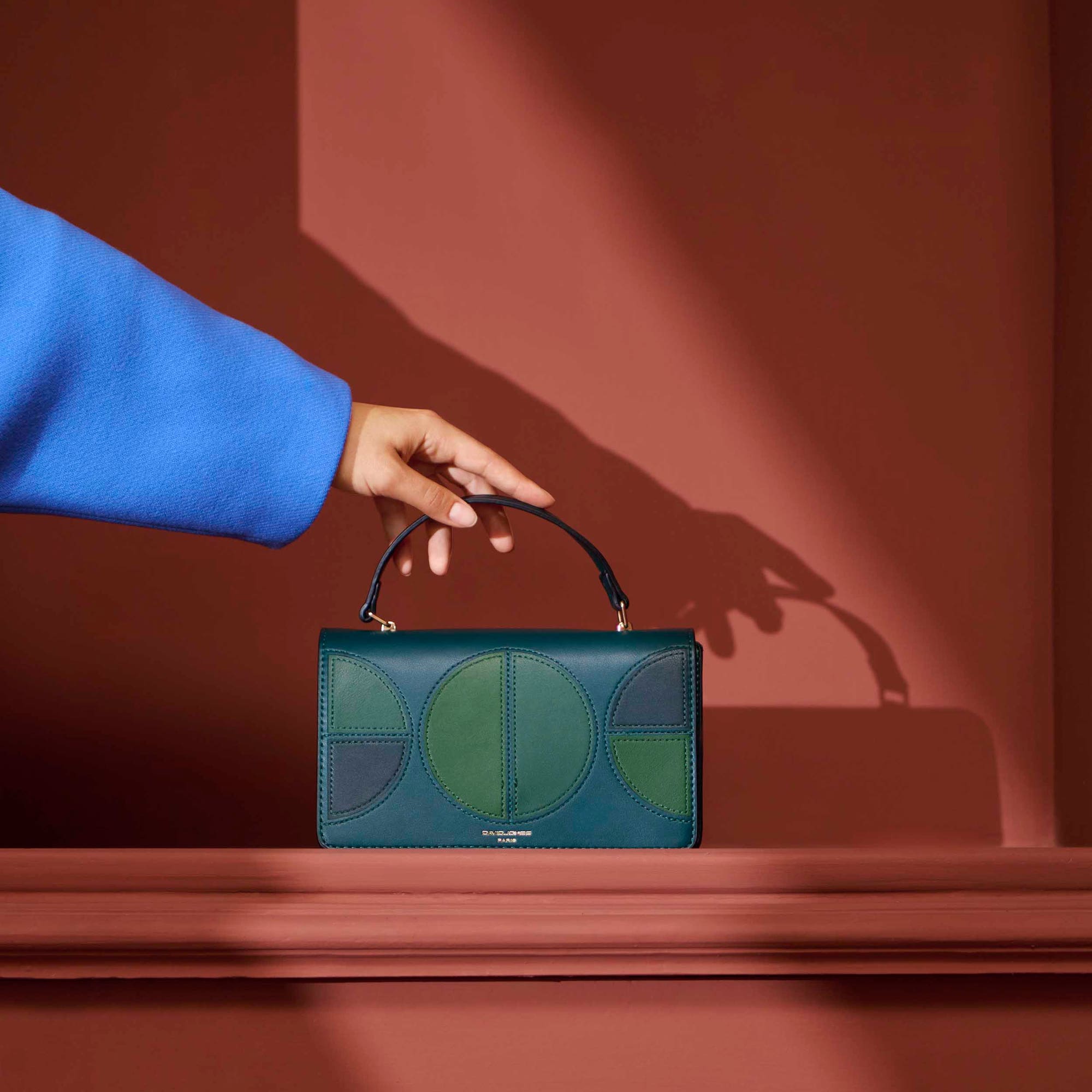 Sac bandoulière bleu