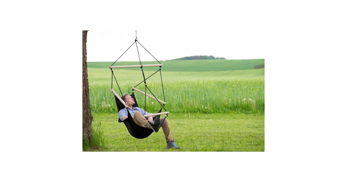 AmazonasSwinger hangstoel  (Zwart)
