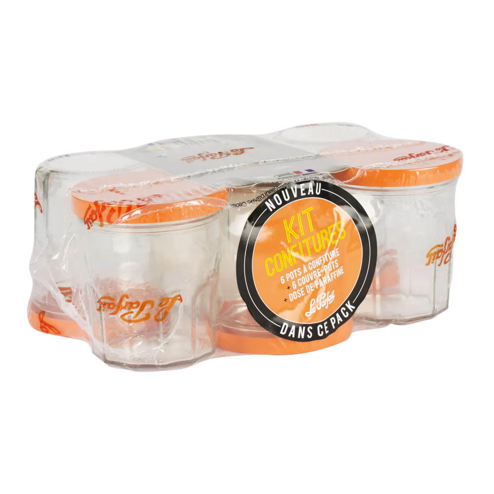 Pack de 6 pots à confiture 324 ml Le Parfait