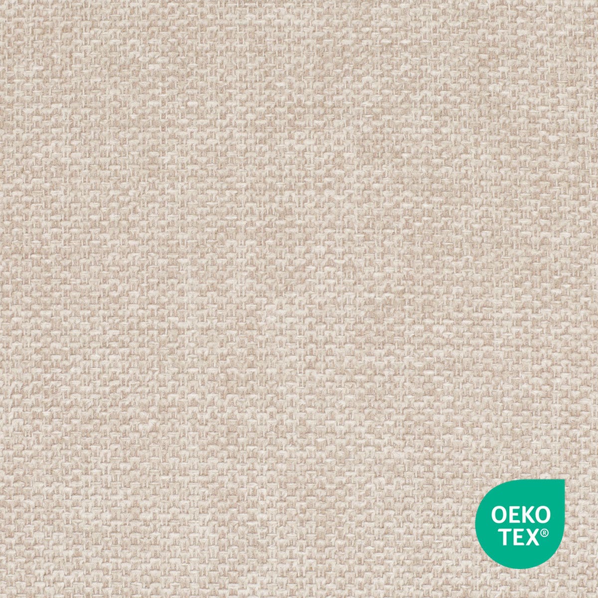 Nolon Nout-Liz Bureaustoel Wit - Beige Kussen - Wit Onderstel