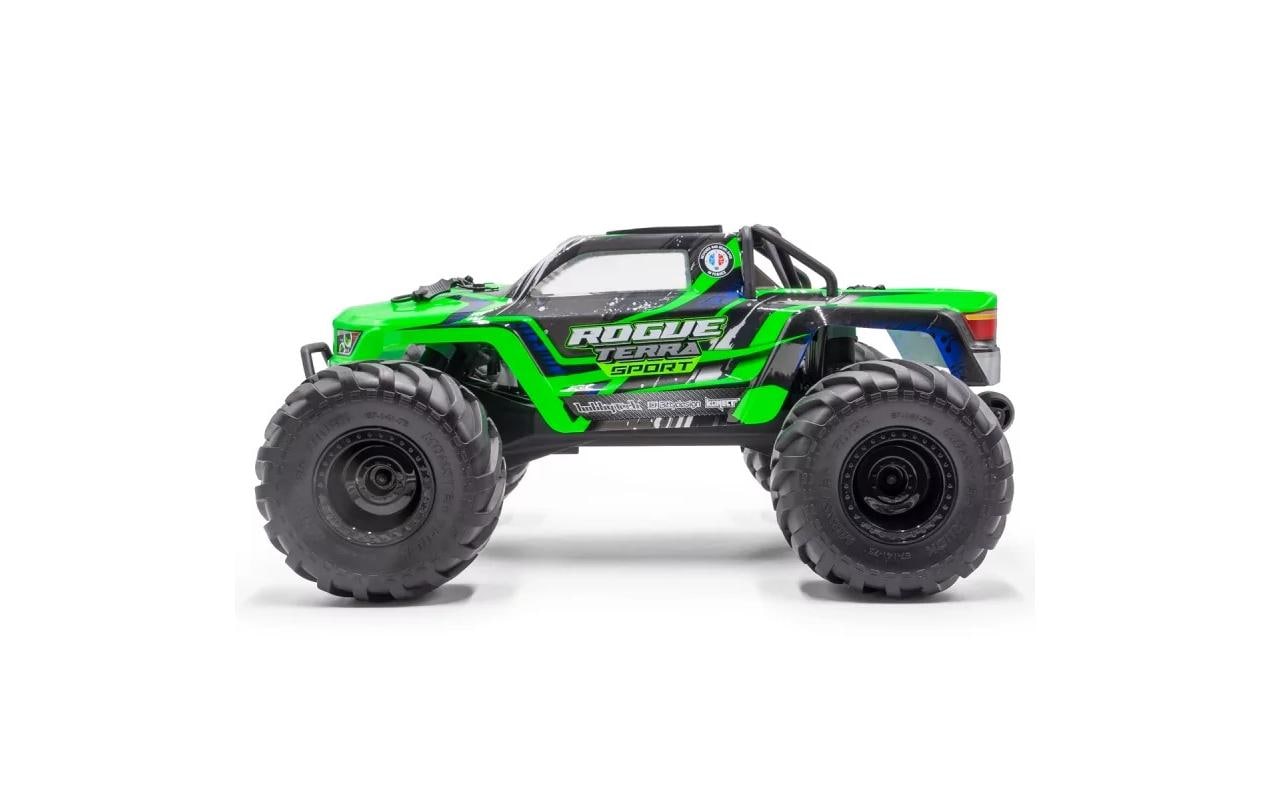 Monster Truck Rogue Terra Brushless Grün, ARTR, 1:10<br>4x4 Brushless Monstertruck im Massstab 1:10