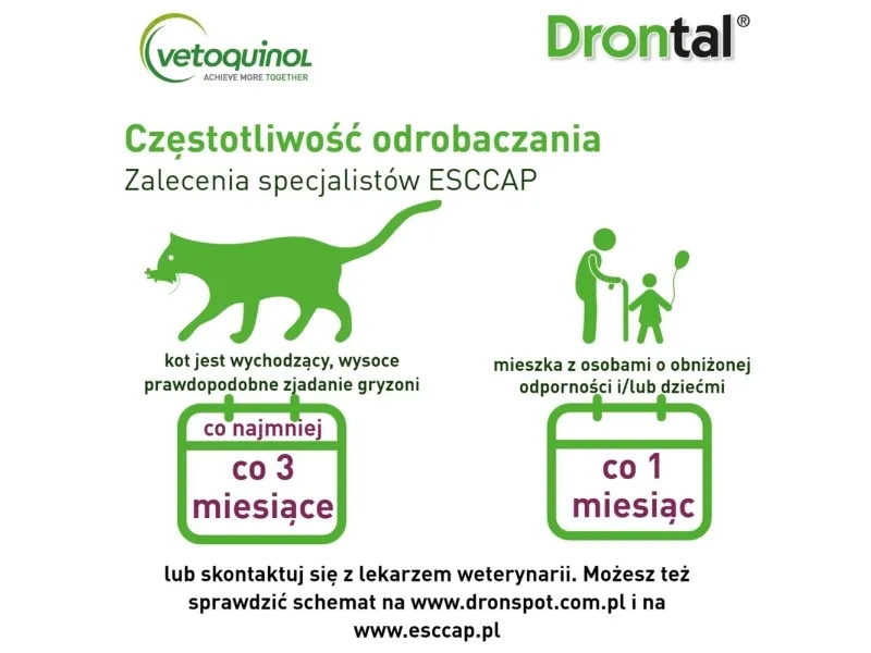VETOQUINOL Drontal - anti-parasit tabletter til katte - 2 stk.
