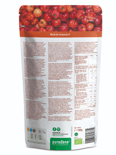 Purasana Vegan Acerola Juice Powder 100GR