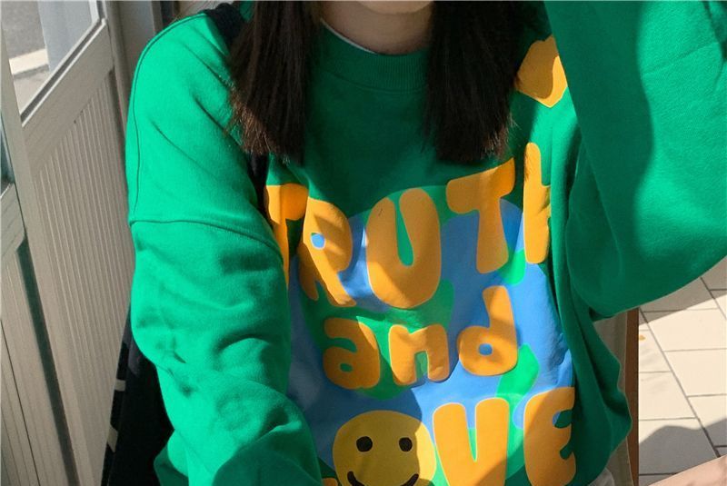 Okalpis - Sweatshirt met letters