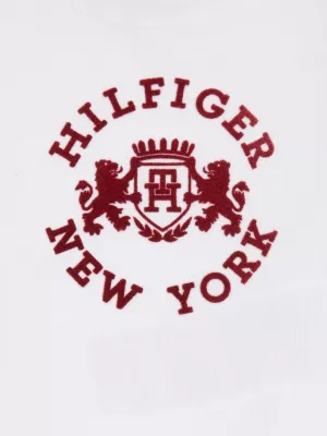 Camiseta de manga comprida com o logotipo da Varsity Stamp