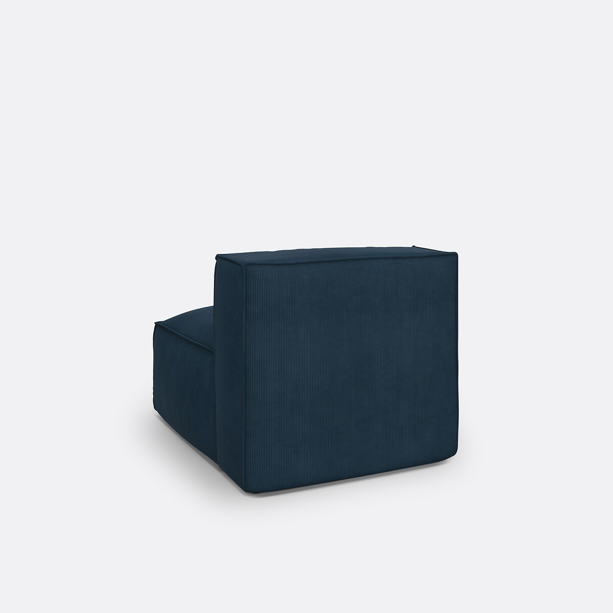 LA REDOUTE INTERIEURS<br>Sofá modular canelado de veludo, Seven
