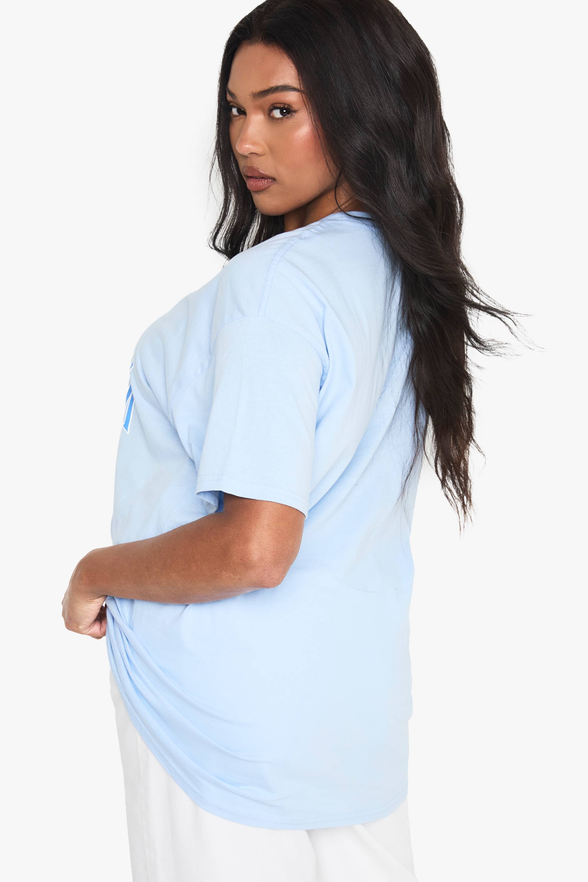 boohoo PLUS NEW YORK T-SHIRT SURDIMENSIONNÉ