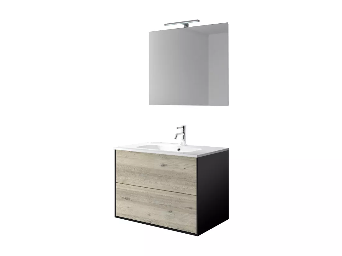 Ensemble de salle de bain 4 pièces IGEA pin arctique