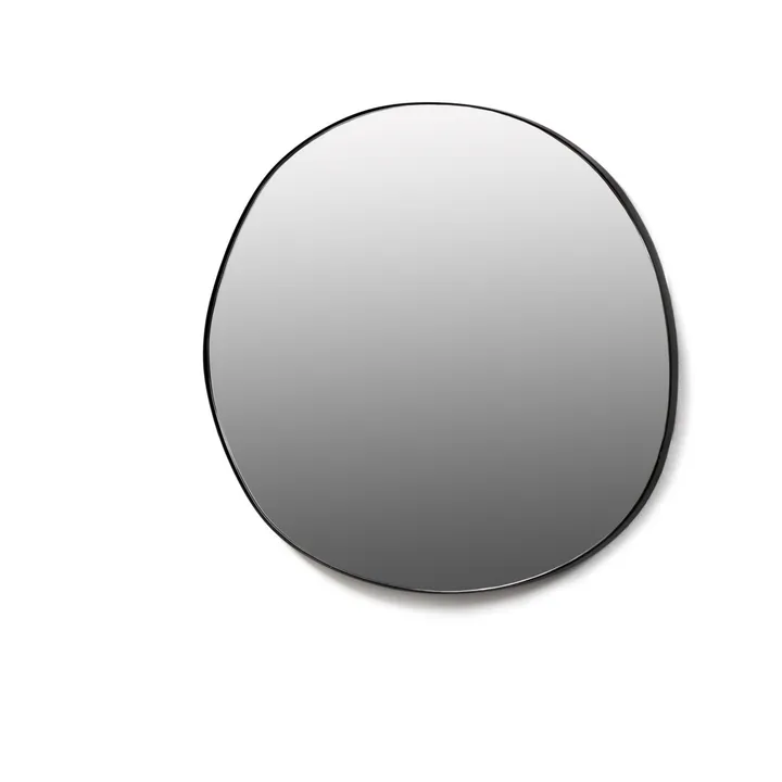 Serax Miroir rond | Noir