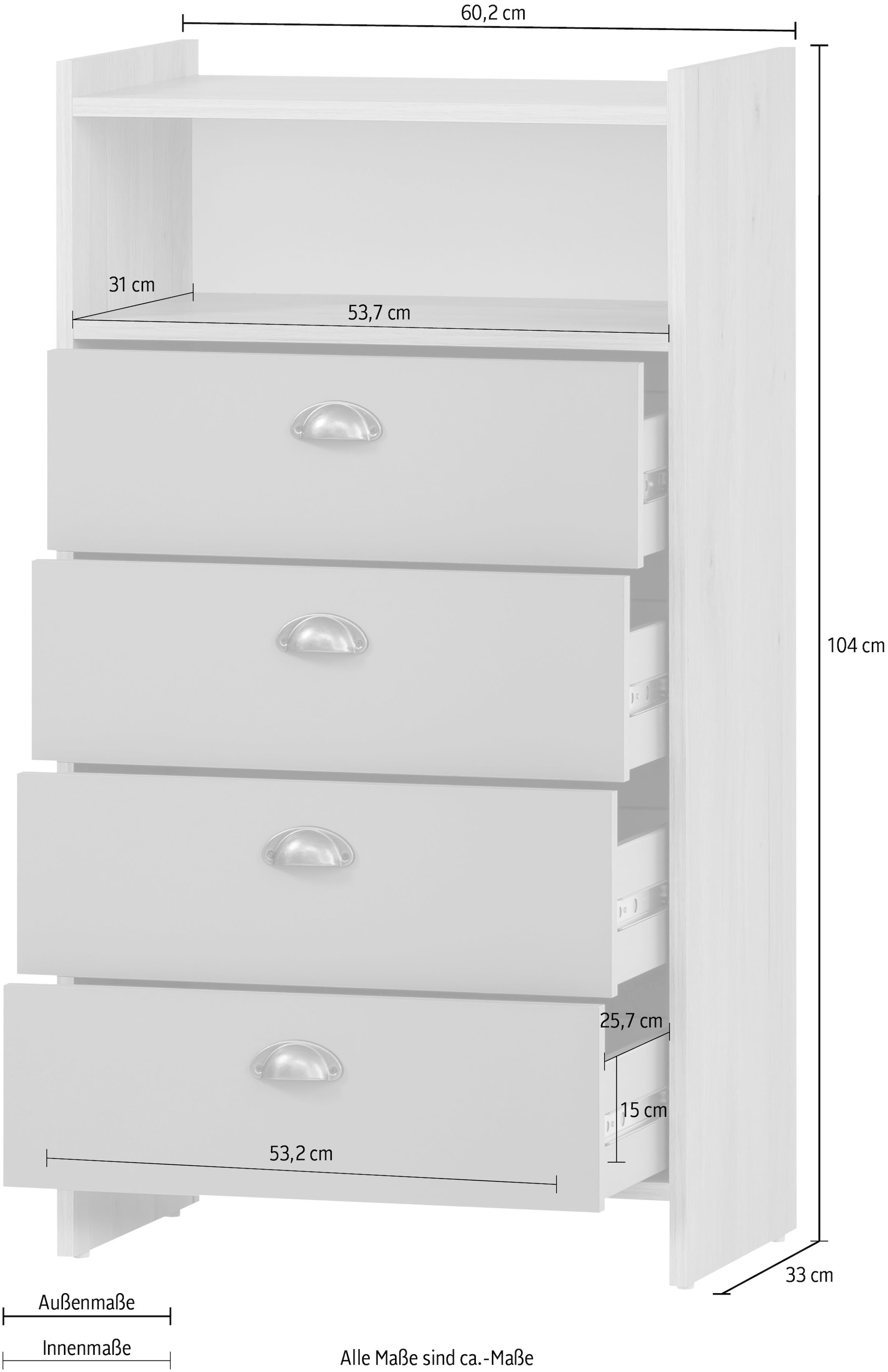 welltime Midischrank »Lindholm«