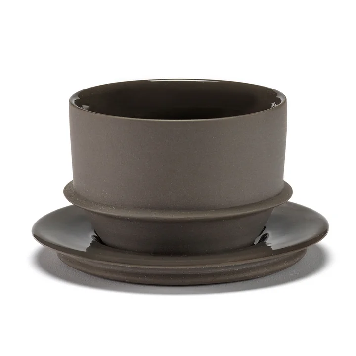 Serax - Dune Kaffeetasse by Kelly Wearstler, Alabaster / weiss (4er-Set)