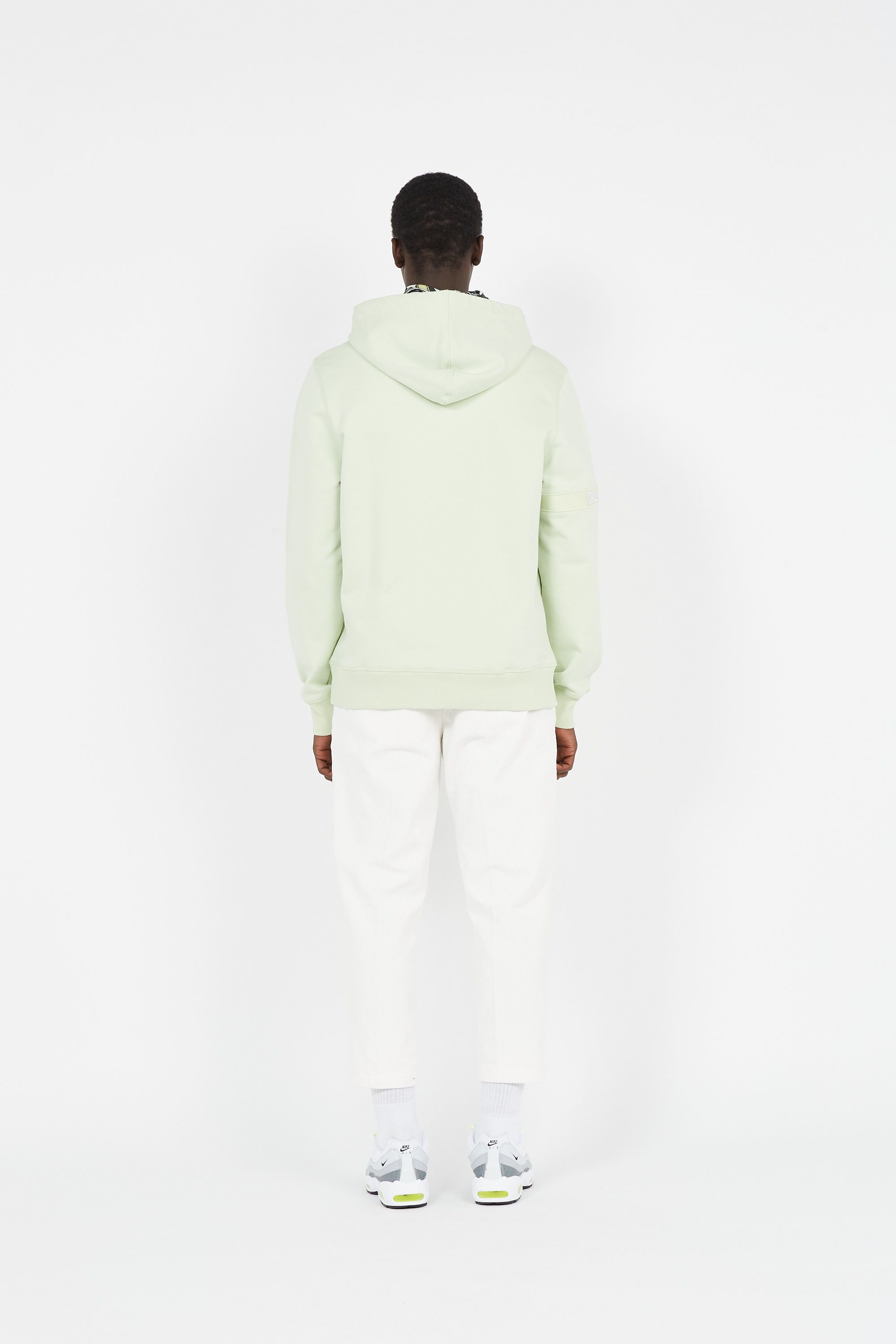 Daily Paper Hoodie tonal captain hood Vert