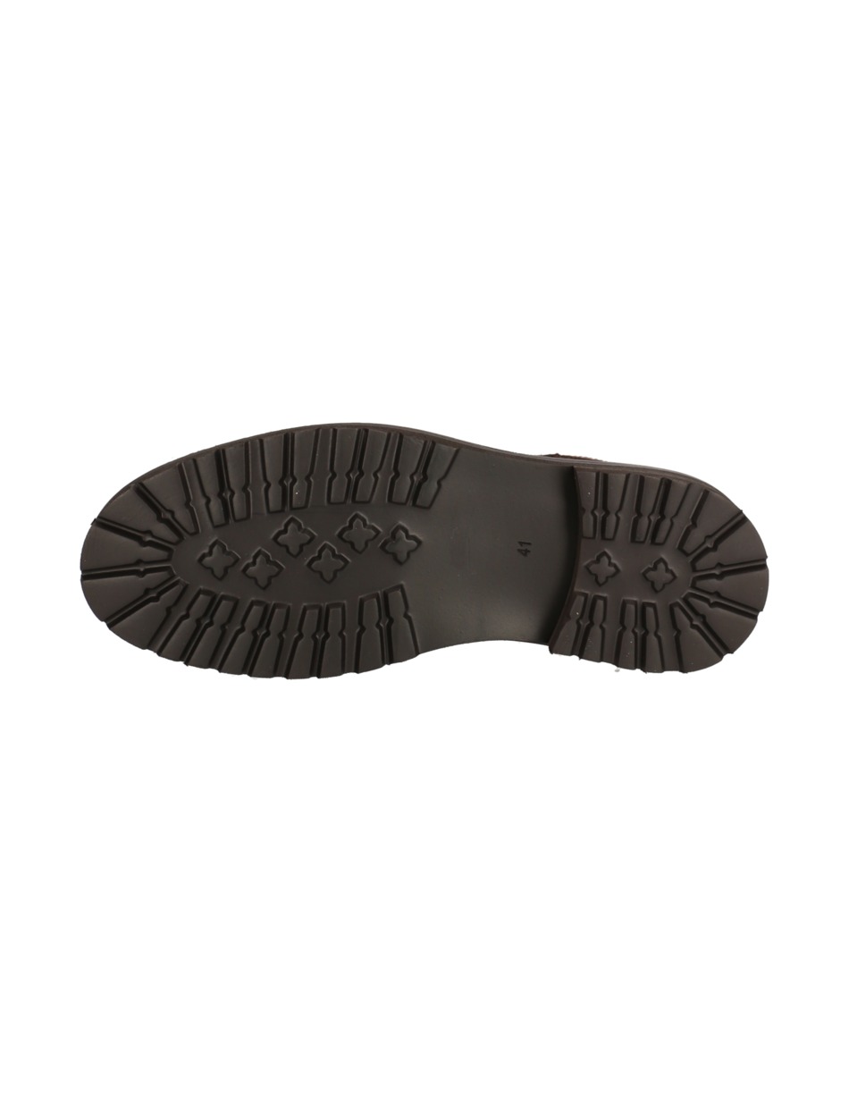 Glattleder Schnürstiefelette