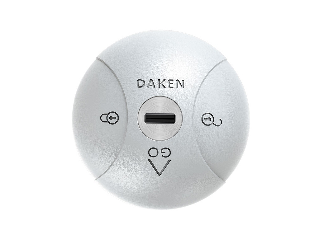Daken Saturn GO deurslot - Grey