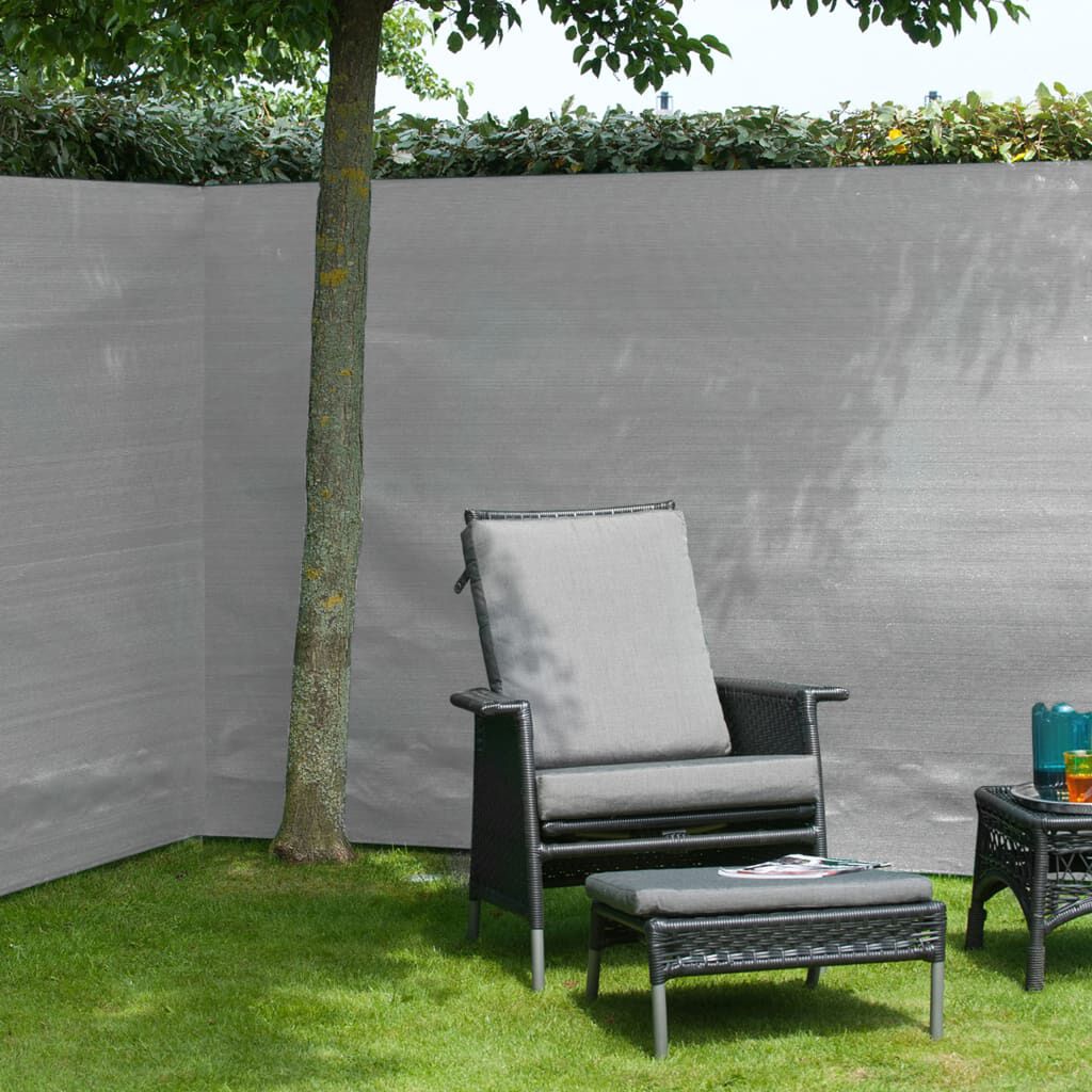 Natuurtuinoverkapping, PE, 1,2 x 5 m, grijs